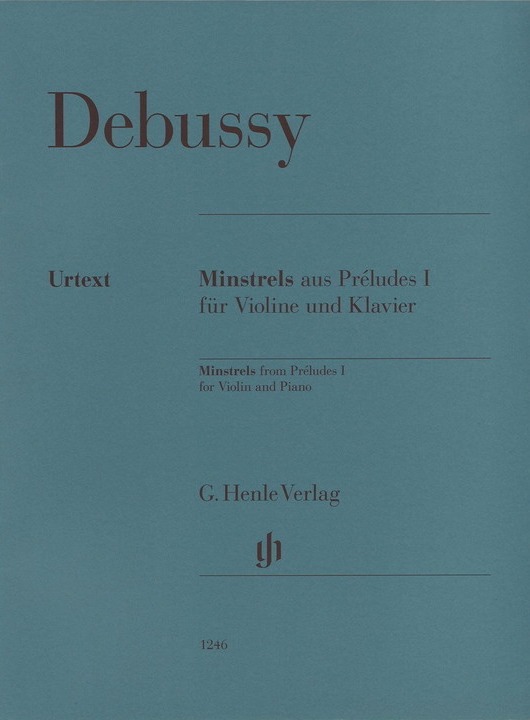 Minstrels From Preludes I For Violin & Piano