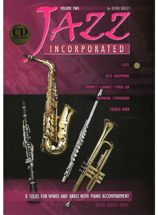 Jazz Incorporated Bk 2 Flute Bk/cd