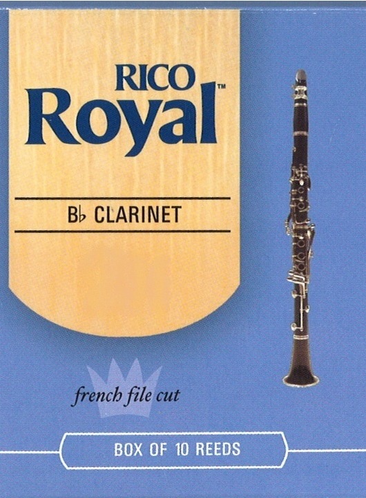 Rico Royal B Flat Clarinet Reeds - Box of 10