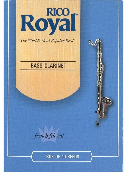 Rico Royal Bass Clarinet Reeds - Box of 10