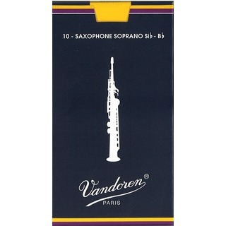 Vandoren Traditional Soprano Sax Reeds - Box of 10