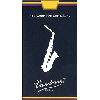 Vandoren Traditional Alto Sax Reeds - Box of 10
