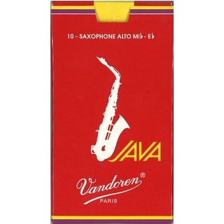 Vandoren Java Red Alto Sax Reeds - Box of 10