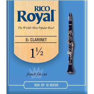 Rico Royal E Flat Clarinet Reeds - Box of 10