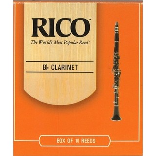 Rico B Flat Clarinet Reeds - Box of 10