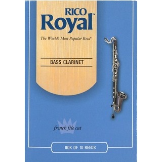 Rico Royal Bass Clarinet Reeds - Box of 10