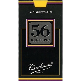 Vandoren 56 Rue Lepic B Flat Clarinet Reeds - Box of 10