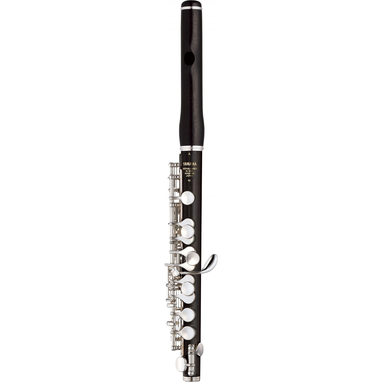 Yamaha YPC62R Piccolo - Wood body, Wave lip plate